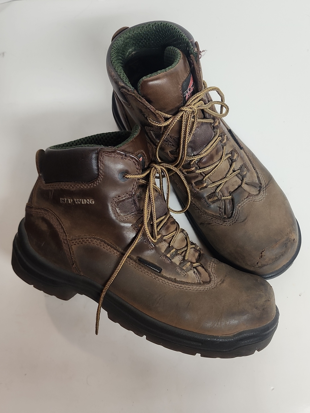 Red Wing Brown Womens 9 Leather Hiking Boots